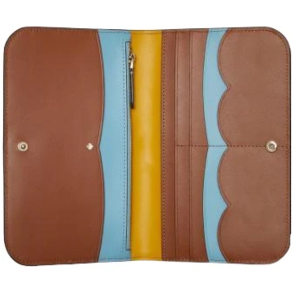 KATE SPADE Nadine Patchwork Medium Clutch Wallet - Picture 6 of 7